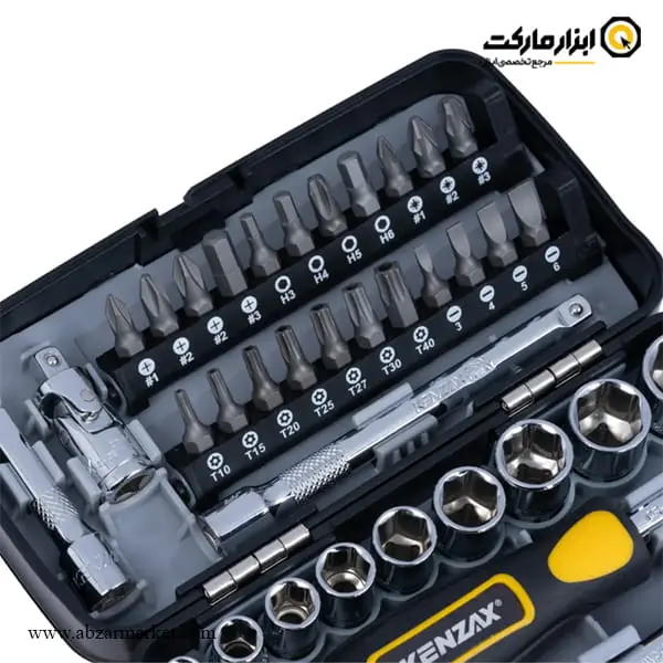 جعبه بکس کنزاکس 38 پارچه 1/4 اینچ مدل 9438
