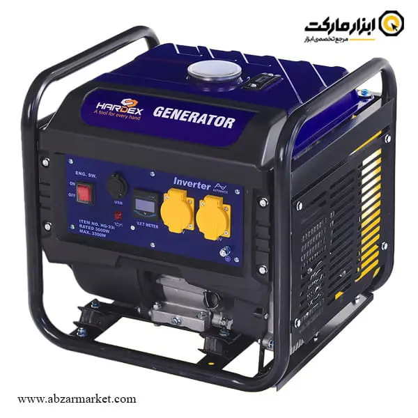 موتور برق اینورتر هاردکس 3.3 کیلو وات مدل HG-33i موتور برق اینورتر هاردکس 3.3 کیلو وات مدل HG-33i