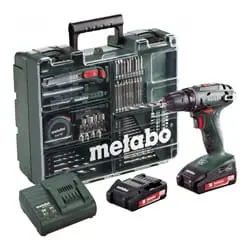 کیت دریل شارژی متابو 18 ولت 74 پارچه مدل BS 18 Set