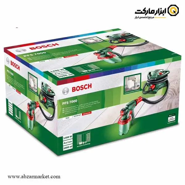 پیستوله برقی خرطومی بوش 1400 وات مدل PFS 7000