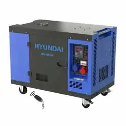 موتور برق دیزلی هیوندای 9 کیلو وات ریموت دار مدل HG-6890