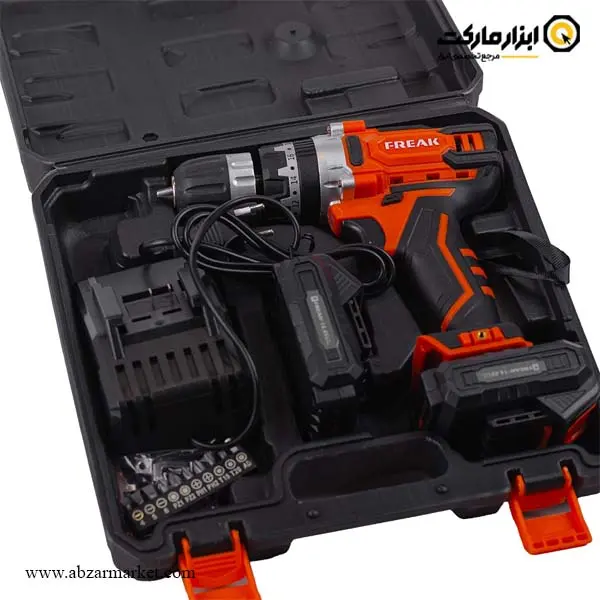 دریل شارژی چکشی فریک 14.4 ولت مدل FR-CT9014V دریل شارژی چکشی فریک 14.4 ولت مدل FR-CT9014V