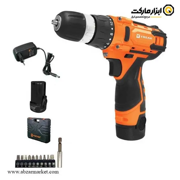 دریل شارژی فریک لیتیوم 12 ولت مدل FR-CT9012V دریل شارژی فریک لیتیوم 12 ولت مدل FR-CT9012V