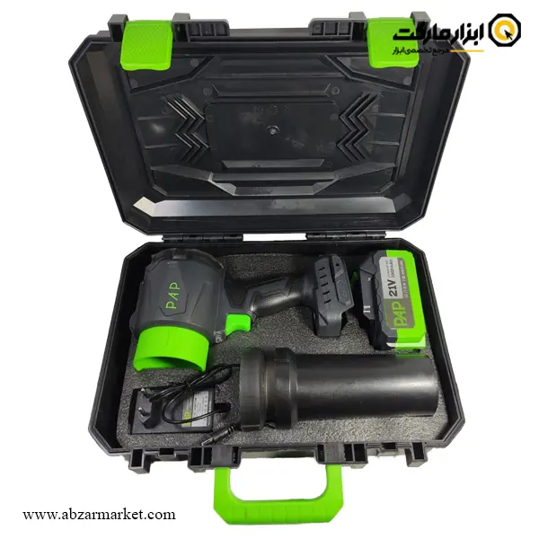 جت فن شارژی PAP براشلس 21 ولت مدل BV-2110