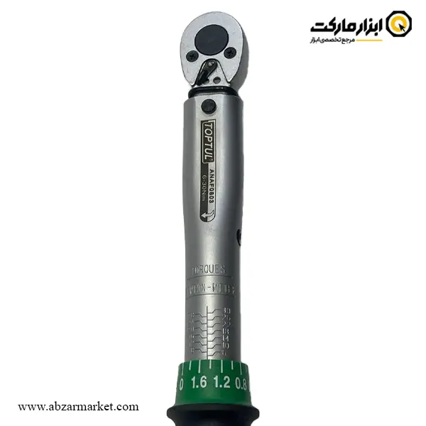 آچار ترکمتر جغجغه ای 1/4 اینچ تاپ تول 30-6 نیوتن مدل ANAF0803
