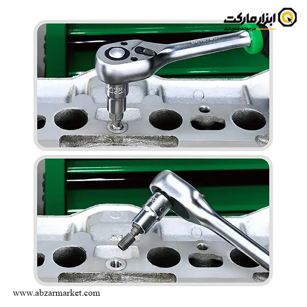 ست بیت قلاویز چپگرد تاپ تول 15 عددی مدل JGAI1503