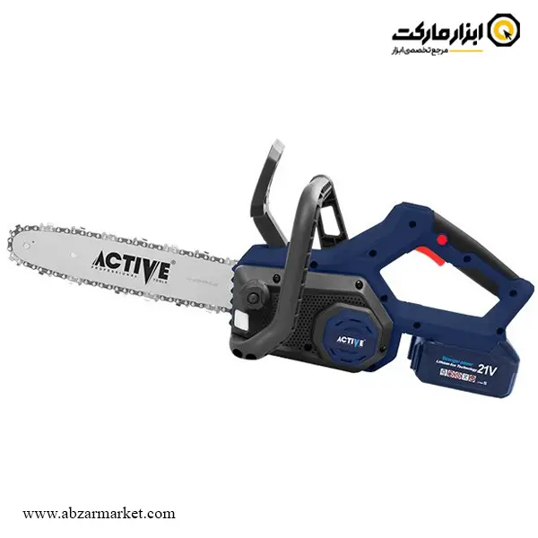 اره زنجیری شارژی اکتیو براشلس 35 سانتی متر مدل AC-3214BL اره زنجیری شارژی اکتیو براشلس 35 سانتی متر مدل AC-3214BL