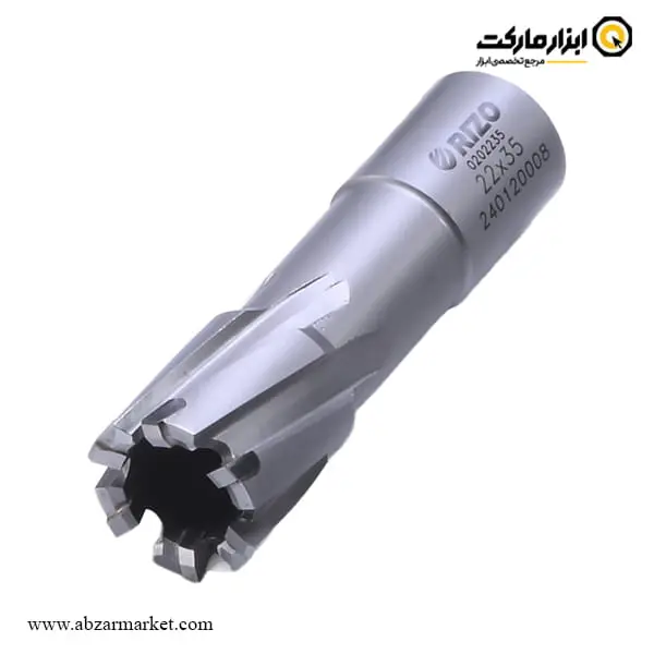 مته گرد بر دریل مگنت ریزو TCT الماسه طول 35 میلی متر