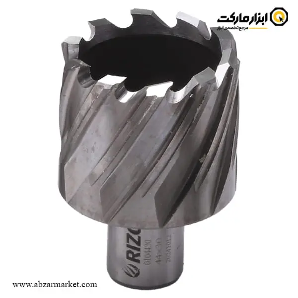 مته گرد بر دریل مگنت ریزو HSS طول 30 میلی متر