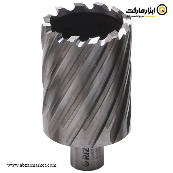 مته گرد بر دریل مگنت ریزو HSS طول 50 میلی متر
