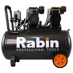 کمپرسور هوا سایلنت رابین 80 لیتری مدل R2780