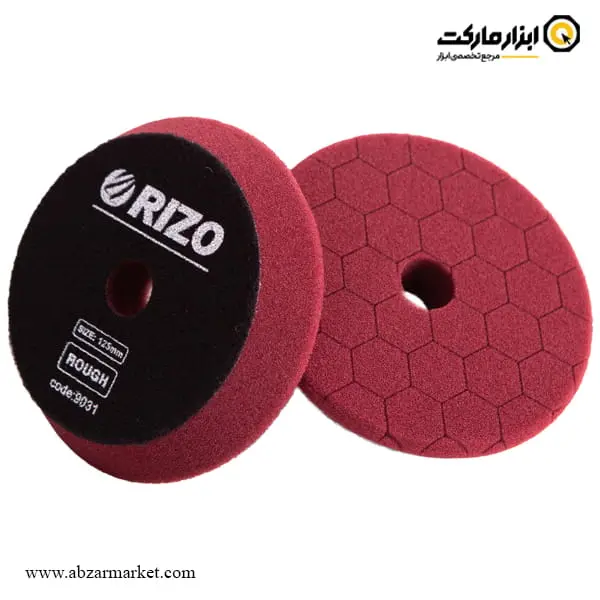 پد پولیش اسفنجی چسبی ریزو اوربیتال زبر سری 93012 پد پولیش اسفنجی چسبی ریزو اوربیتال زبر سری 93012