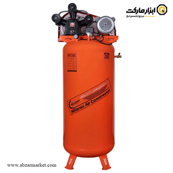کمپرسور هوا الکترومیلران 350 لیتری دو سیلندر سه فاز مدل 6006 کمپرسور هوا الکترومیلران 350 لیتری دو سیلندر سه فاز مدل 6006