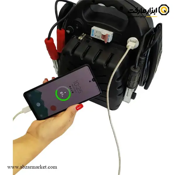 استارتر و شارژر باتری اصل ترونیک اتوماتیک 7 آمپر 5 کاره مدل ASL6000