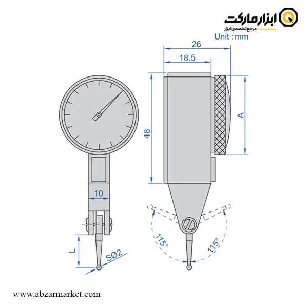 ساعت شیطونکی اینسایز کورس 0.2 میلی متر (با گارانتی شرکتی) مدل 021-2381 ساعت شیطونکی اینسایز کورس 0.2 میلی متر (با گارانتی شرکتی) مدل 021-2381