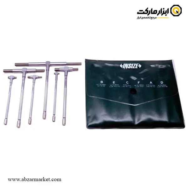 ست گیج تلسکوپی اینسایز 150 - 8 میلی متر 6 عددی مدل 1-4206 ست گیج تلسکوپی اینسایز 150 - 8 میلی متر 6 عددی مدل 1-4206