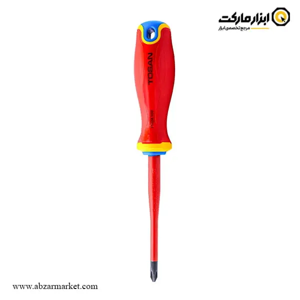 پیچ گوشتی چهارسو عایق برق فشار قوی توسن سری BRUSK مدل T4485