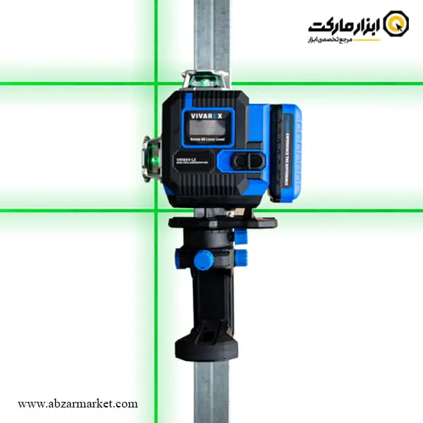 تراز لیزری ویوارکس 16 خط 360 درجه نور سبز ریموت دار با پایه مدل VR1604-L2