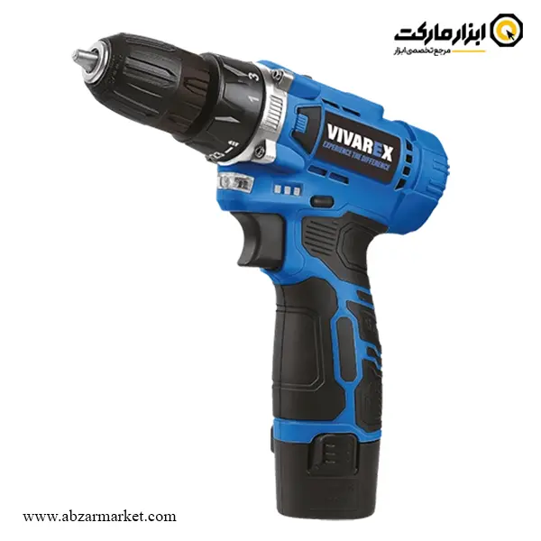 دریل شارژی چکشی ویوارکس لیتیوم 12 ولت مدل VR1215V-2B دریل شارژی چکشی ویوارکس لیتیوم 12 ولت مدل VR1215V-2B