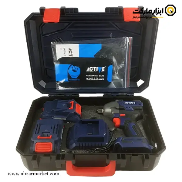 بکس شارژی اکتیو 1/2 اینچ براشلس 21 ولت مدل AC-7826CH
