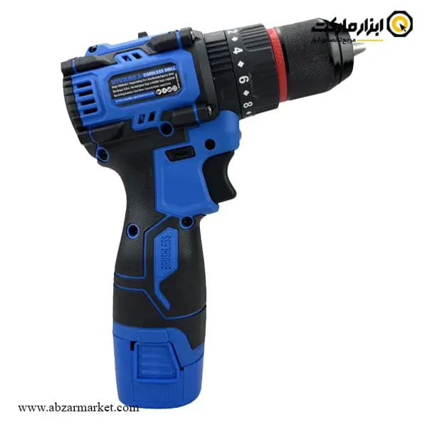 دریل شارژی چکشی ویوارکس براشلس 16.8 ولت مدل VR1608-BLX