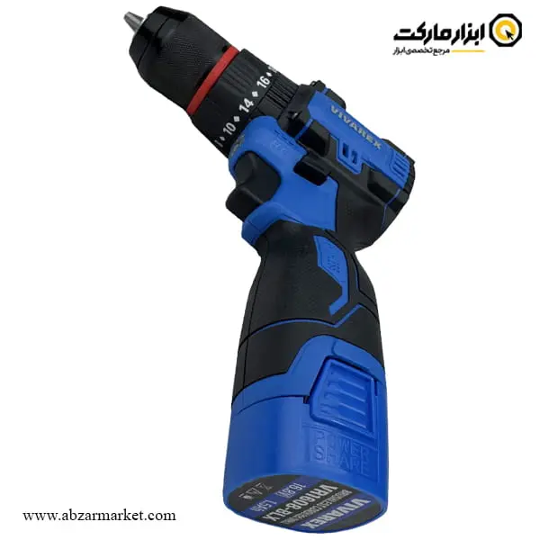 دریل شارژی چکشی ویوارکس براشلس 16.8 ولت مدل VR1608-BLX