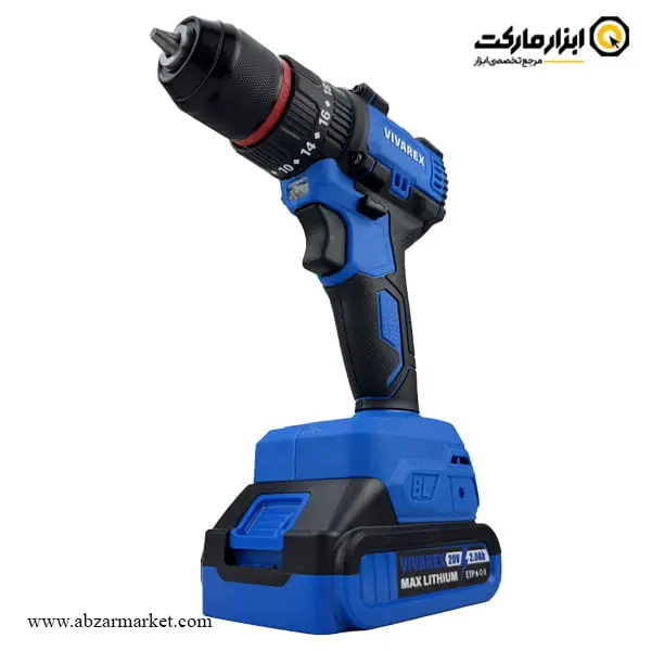 دریل شارژی چکشی ویوارکس براشلس 20 ولت مدل VR2010-BLX