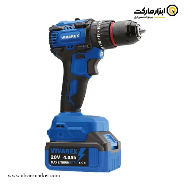 کیت سه دستگاه ویوارکس مینی فرز و دریل چکشی و بتن کن شارژی براشلس مدل VR2403-BCK