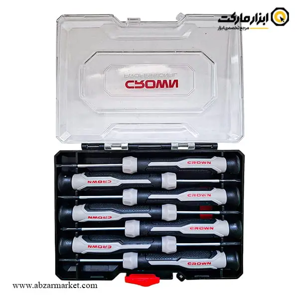 ست پیچ گوشتی ساعتی کرون 7 عددی مدل CPHDP-AXA7 ست پیچ گوشتی ساعتی کرون 7 عددی مدل CPHDP-AXA7