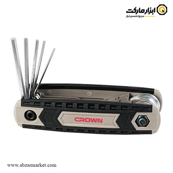 آچار آلن شش گوش کرون چاقویی 8 عددی مدل CPHOF-HMAX08