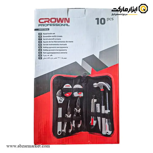 ست ابزار کرون 10 عددی مدل CPHTS-TXA10