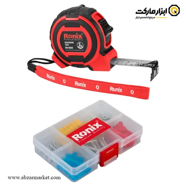 کیت دریل شارژی 12 ولت 19 پارچه رونیکس مدل RS-8613