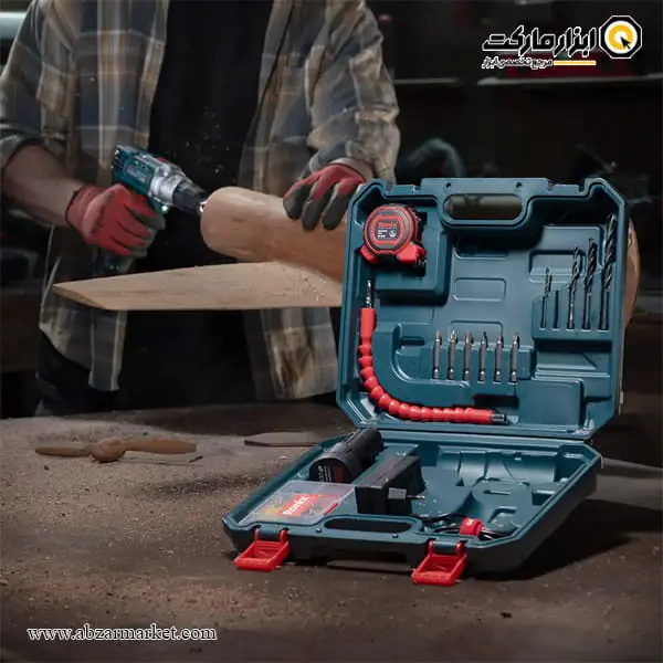 کیت دریل شارژی 12 ولت 19 پارچه رونیکس مدل RS-8613
