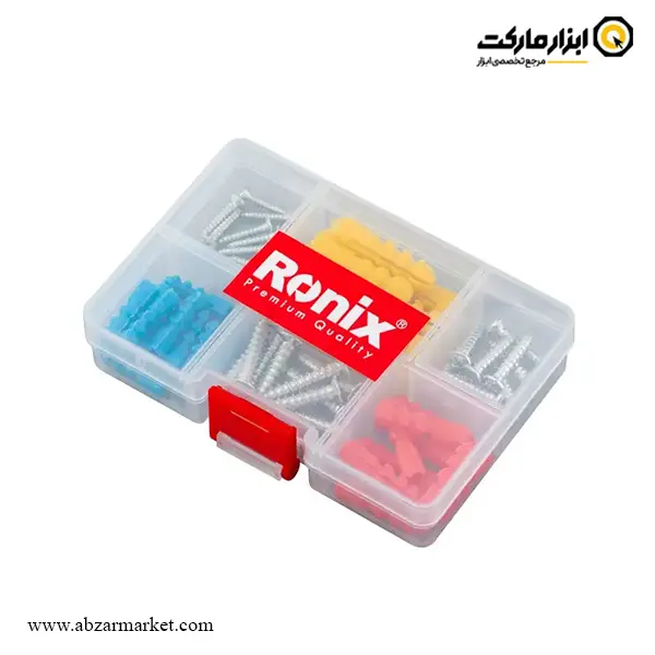 کیت دریل شارژی چکشی رونیکس لیتیوم 20 ولت 53 پارچه مدل RS-8619