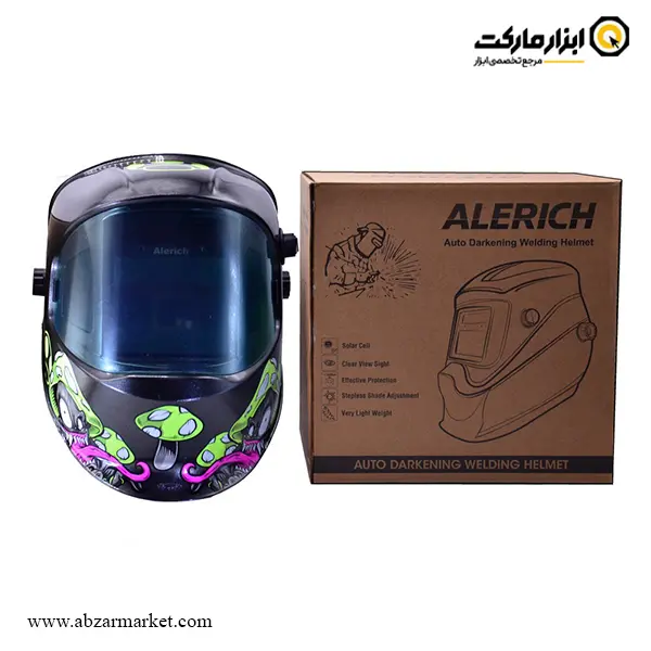 ماسک جوشکاری اتوماتیک آلریچ مدل AWH666