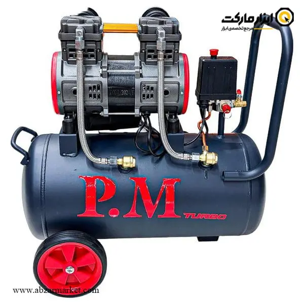 کمپرسور هوا سایلنت پی ام 30 لیتری مدل TM30