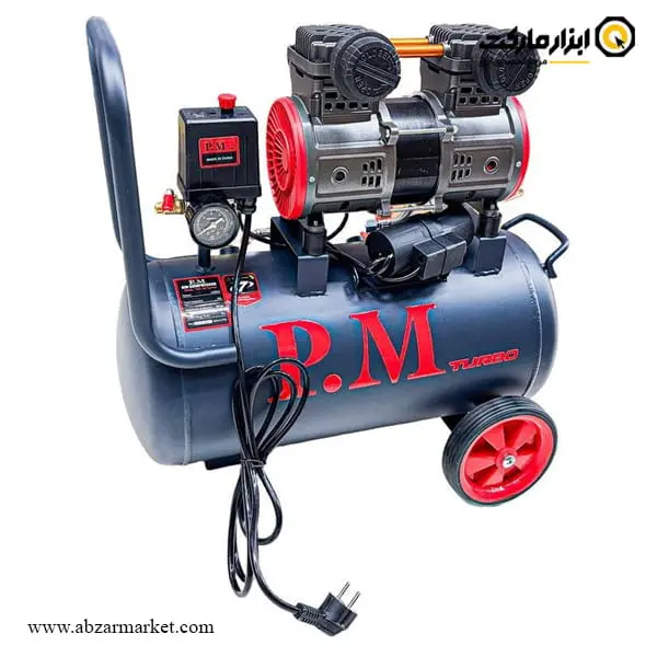 کمپرسور هوا سایلنت پی ام 30 لیتری مدل TM30