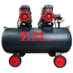 کمپرسور هوا سایلنت پی ام 100 لیتری مدل TM100
