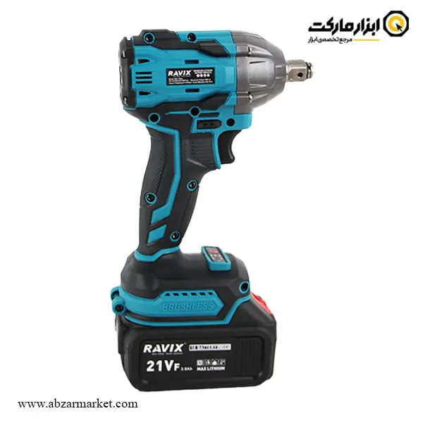 بکس شارژی راویکس 1/2 اینچ براشلس 21 ولت مدل RX-350A