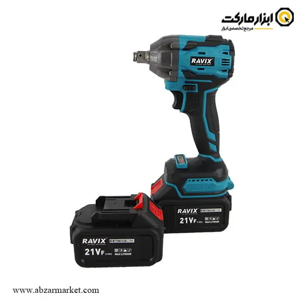بکس شارژی راویکس 1/2 اینچ براشلس 21 ولت مدل RX-350A