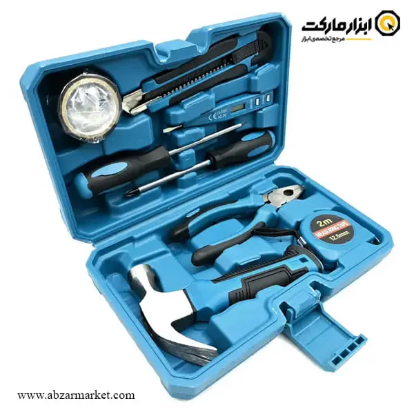 جعبه ابزار راویکس با لوازم 9 عددی مدل RX-9PCS