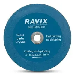 صفحه شیشه بر مینی راویکس 115 میلی متر مدل RX-G115