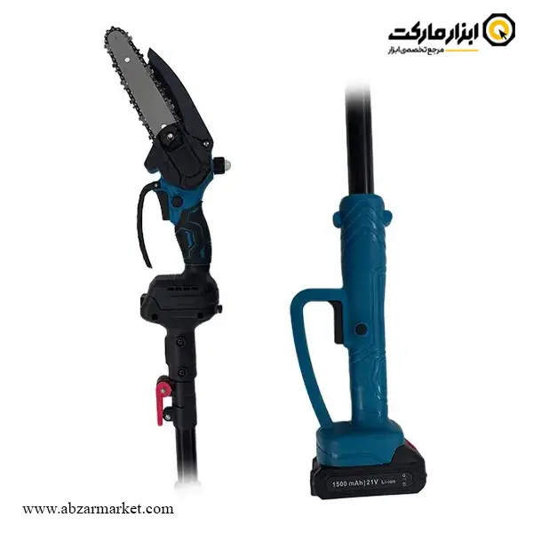 کیت دو دستگاه قیچی باغبانی و اره زنجیری شارژی راویکس مدل RX-2515