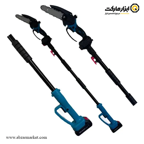 کیت دو دستگاه قیچی باغبانی و اره زنجیری شارژی راویکس مدل RX-2515