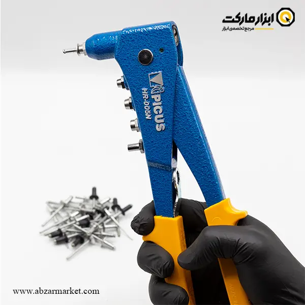 انبر پرچ پیکاس مدل HR-005N