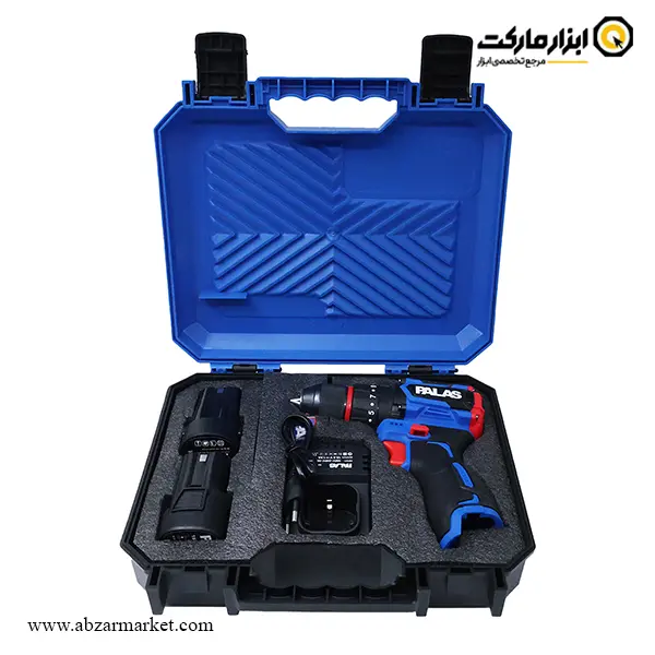 دریل شارژی چکشی پالاس براشلس 16 ولت 2 باتری مدل P2416