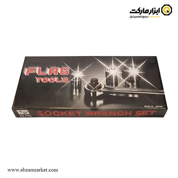 جعبه بکس فلگ 25 پارچه 1/2 اینچ مدل F-425M