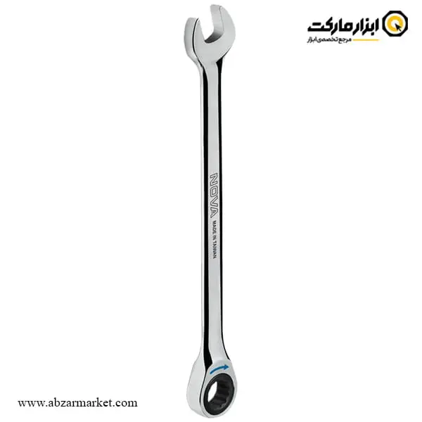 آچار یک سر تخت یک سر رینگ جغجغه نووا سری 131