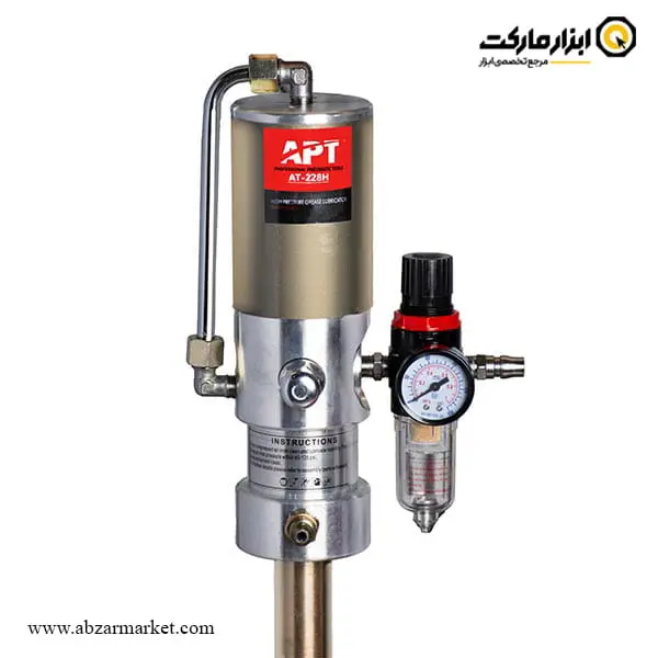 گریس پمپ بادی بشکه ای APT مدل AT-228H