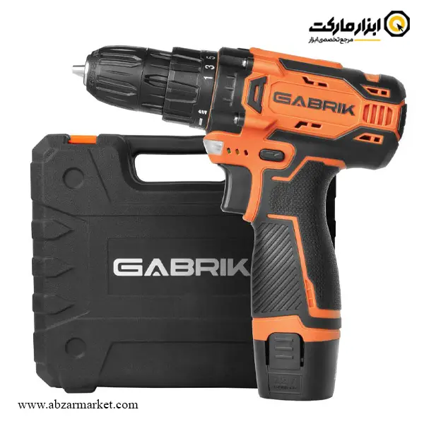 کیت دریل شارژی 12 ولت 29 پارچه گابریک براشلس مدل CDK1201